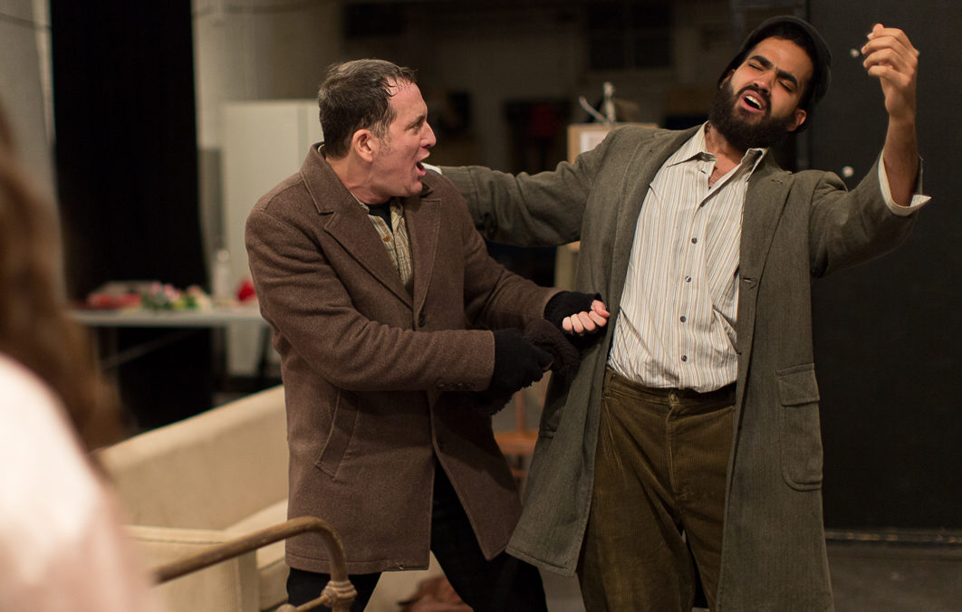 Students in fight Scene during Musical Theater Class with Robert McQueen