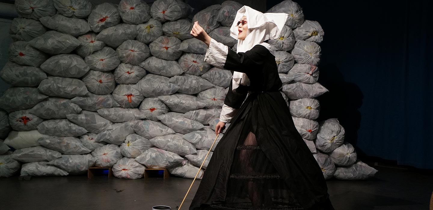 Theatre production at one of the original acting studios in NYC