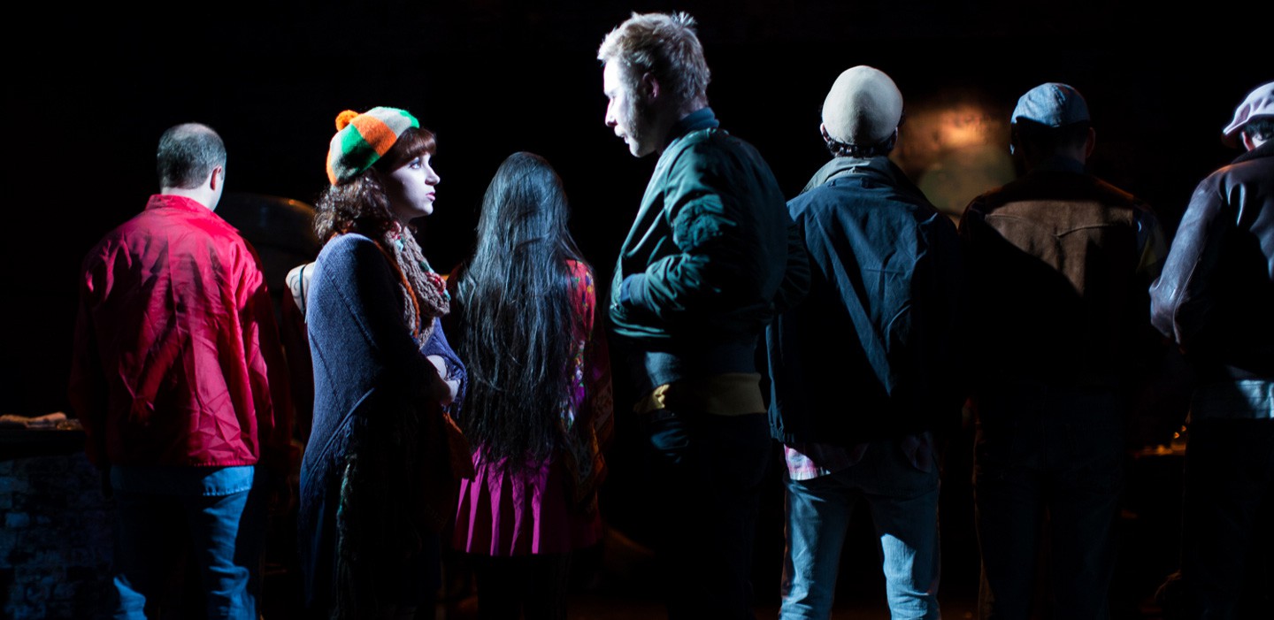 Actors in Balm in Gilead Performance at HB Playwrights Theatre