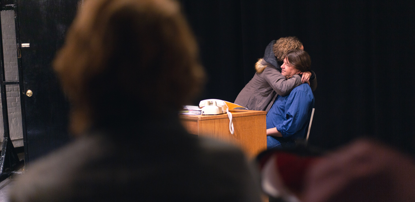 Scene study acting class at HB Studio