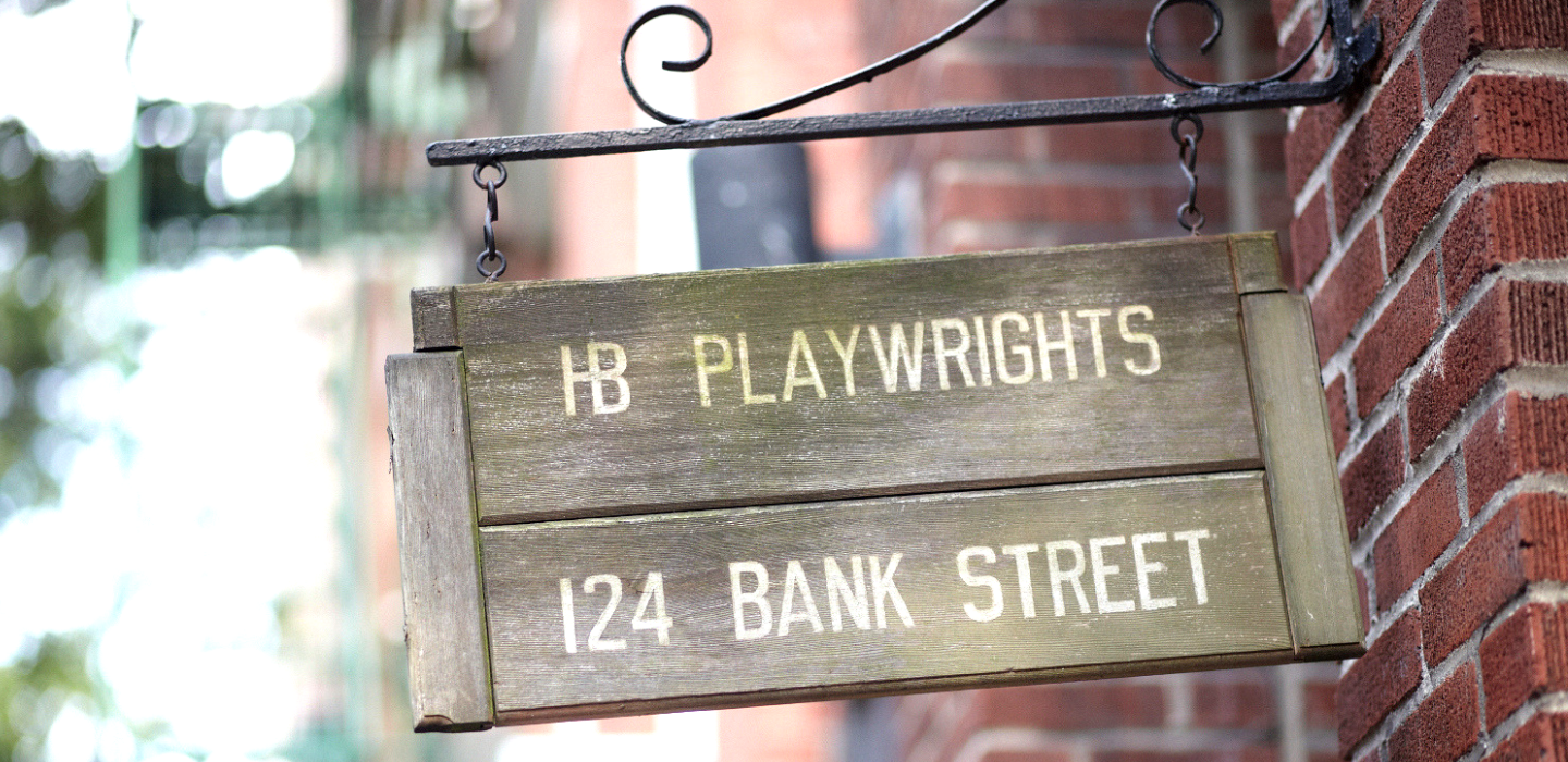 HB Playwrights Theatre sign